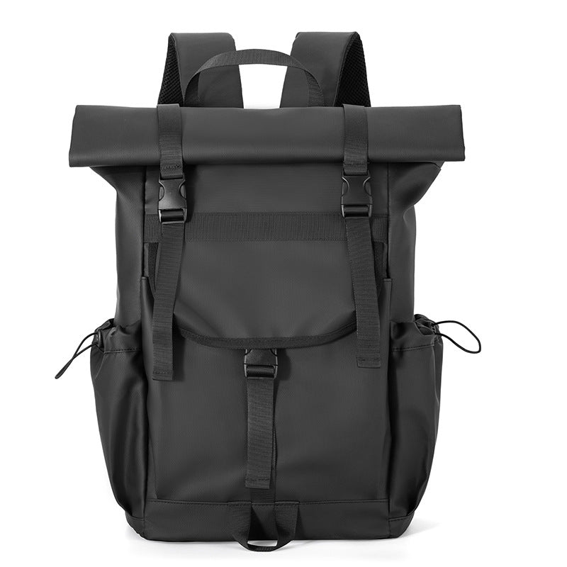 Roll-Top Waterproof Outdoor Backpack LoungeYard — product view 6