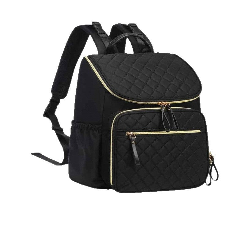 Quilted Multi-Pocket Backpack LoungeYard — product view 5