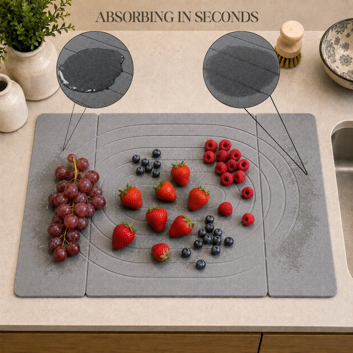 Adjustable Non-Slip Bathroom Shower Mat — product view 6