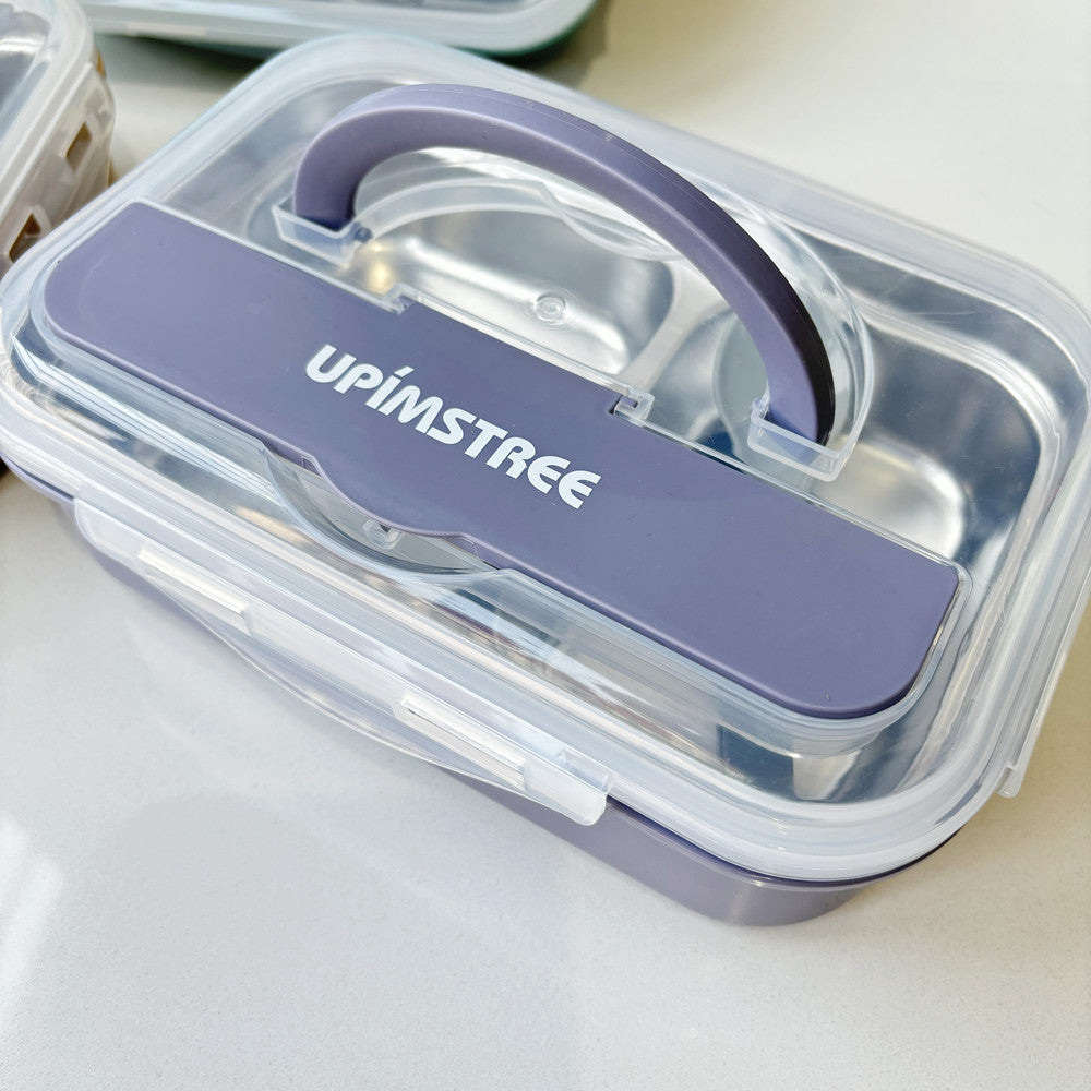 Multi-Section Stainless Steel Lunch Container — product view 4