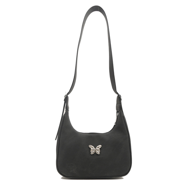 Suede Shoulder Bag — product view 3
