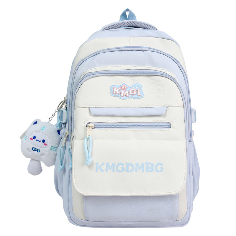 Cute Character Print School Backpack — product view 3
