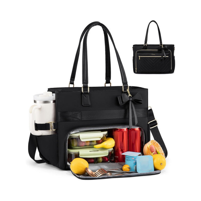 Insulated Multi-Compartment Lunch Tote LoungeYard — product view 6
