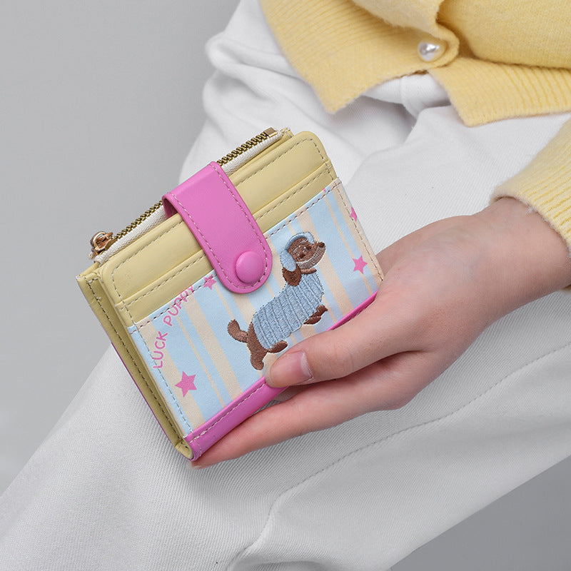 Cute Animal-Themed Zippered Coin Purse LoungeYard — product view 2