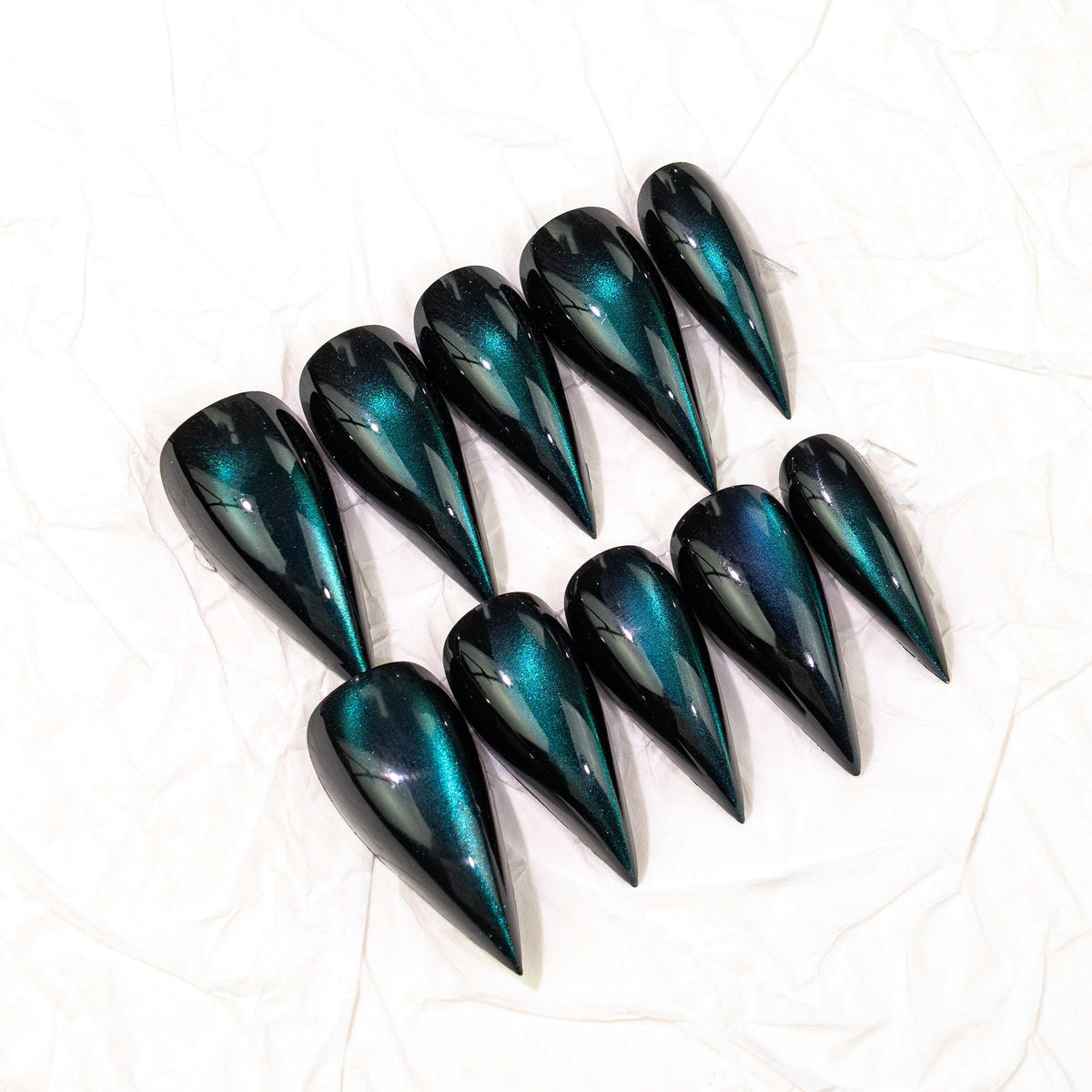 Glossy Stiletto Nail Tips — product view 2