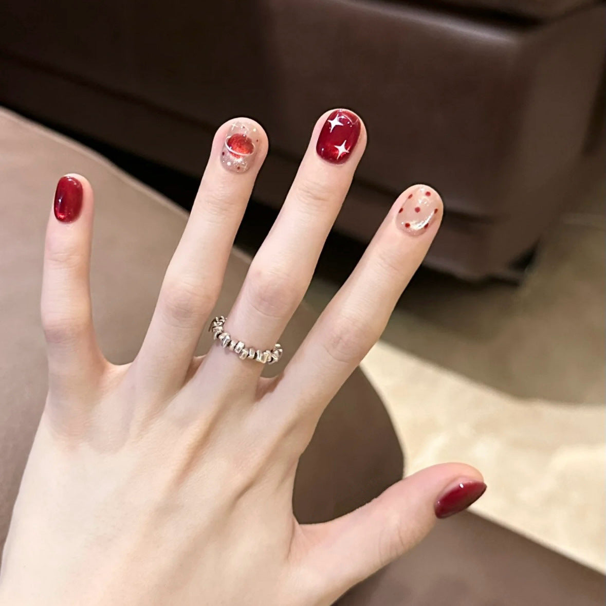 Artistic Press-On Nail Art Set 1790745541 — product view 1