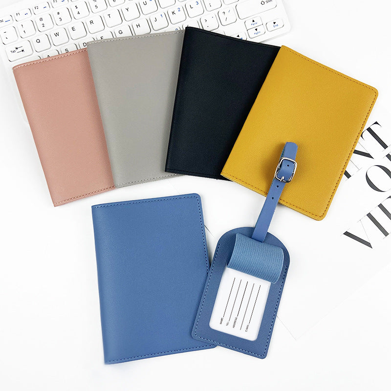 Stylish Passport and Luggage Tag Set LoungeYard — product view 3