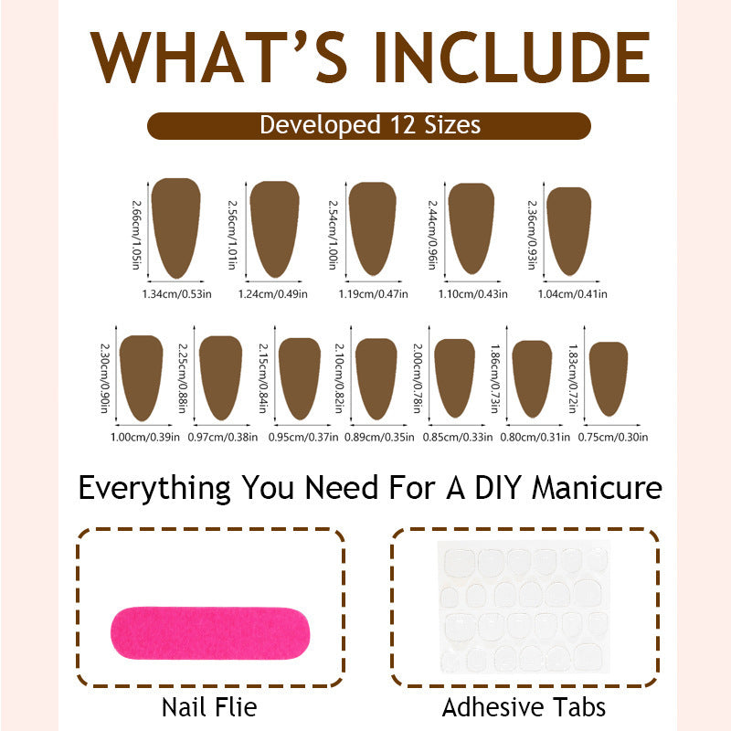 Elegant Decorative Nail Tips — product view 4