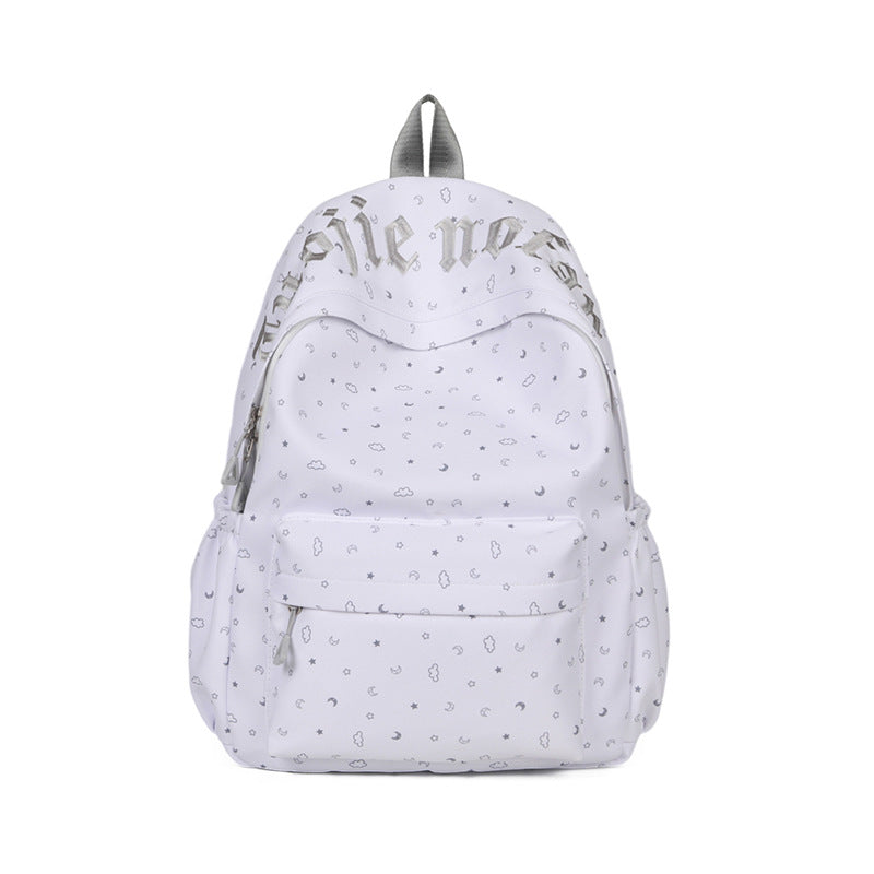 Playful Graphic Print Backpack LoungeYard — product view 7