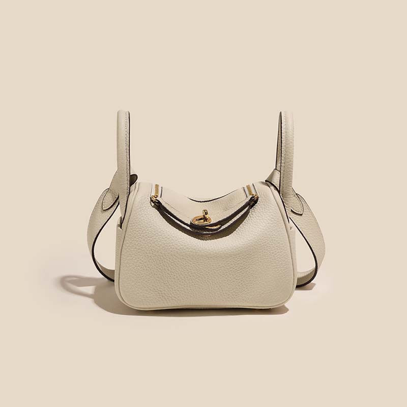 Structured Leather Handbag LoungeYard — product view 7