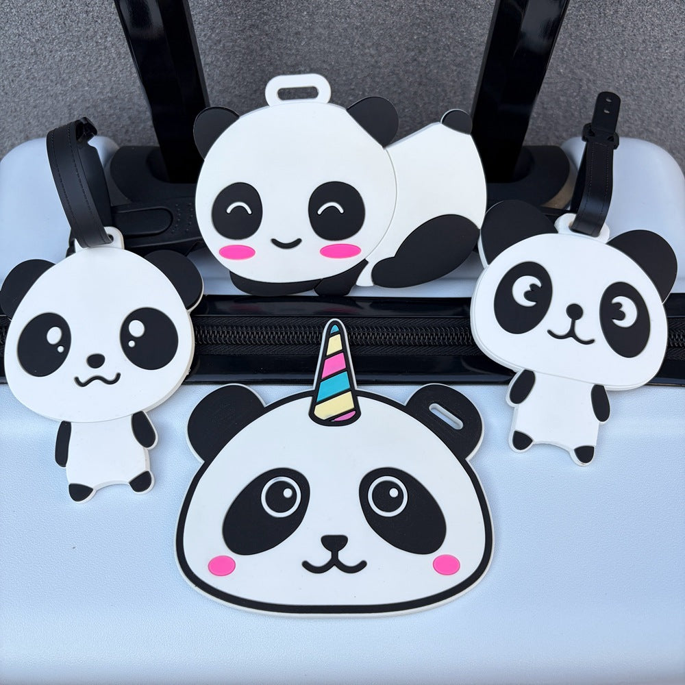 Panda-Themed Luggage Identifier LoungeYard — product view 3