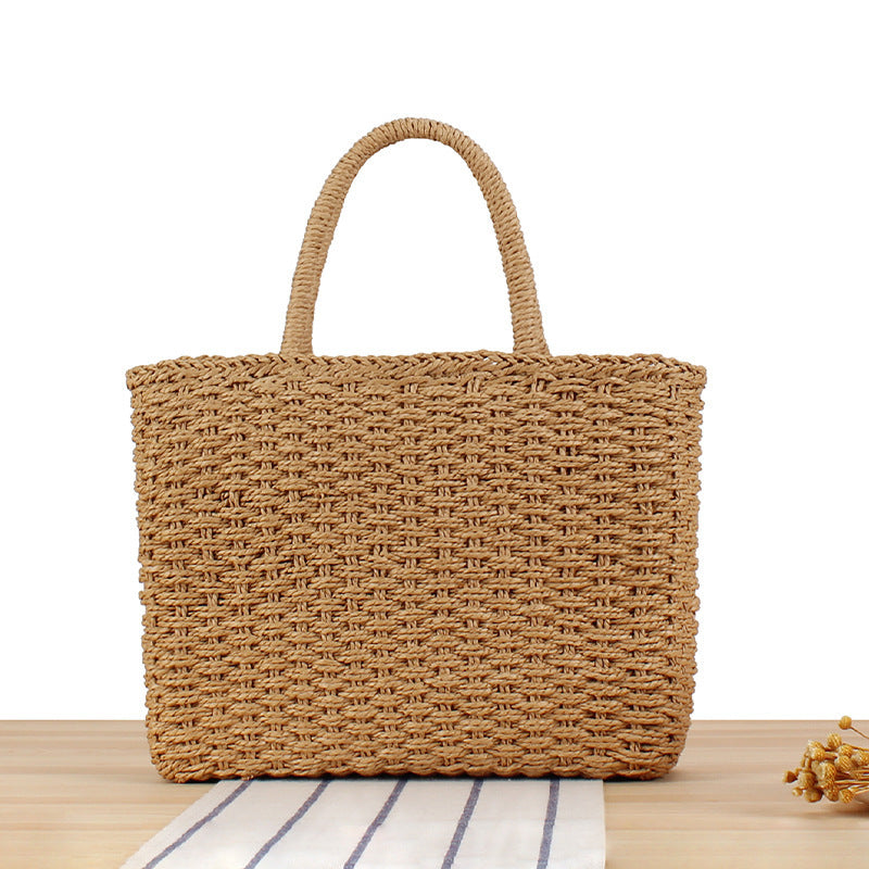 Handbag Made of Durable Natural Woven Material LoungeYard — product view 4