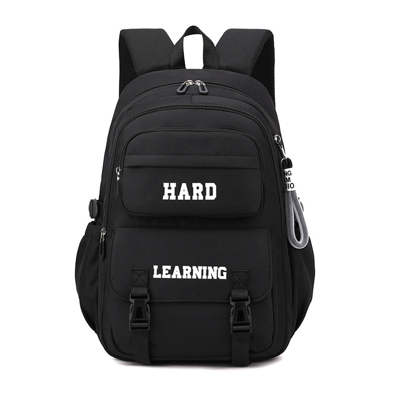 School backpack with compartments for creative learning LoungeYard — product view 4