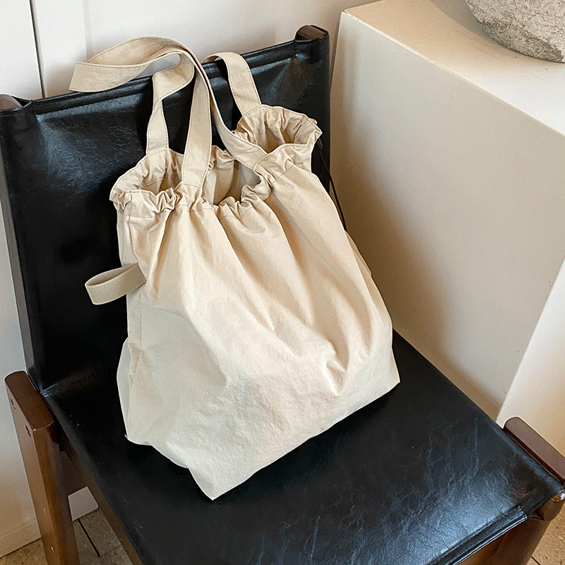 Lightweight Drawstring Tote Bag — product view 2