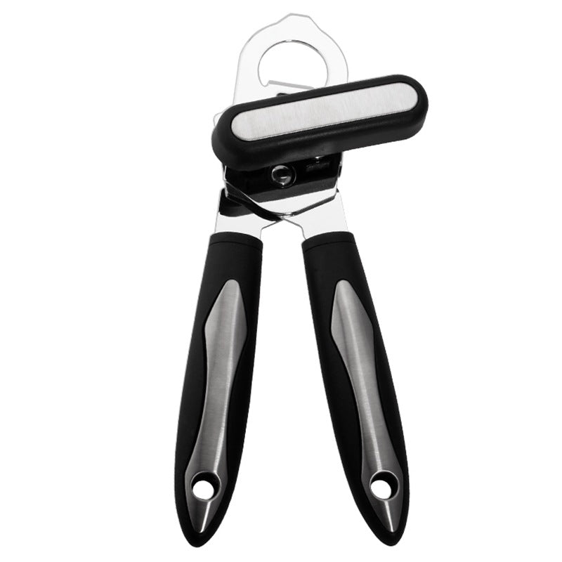 Ergonomic Stainless Steel Can and Bottle Opener Tool LoungeYard — product view 3