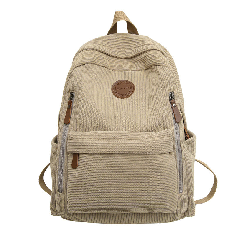 Durable Textured Backpack LoungeYard — product view 5