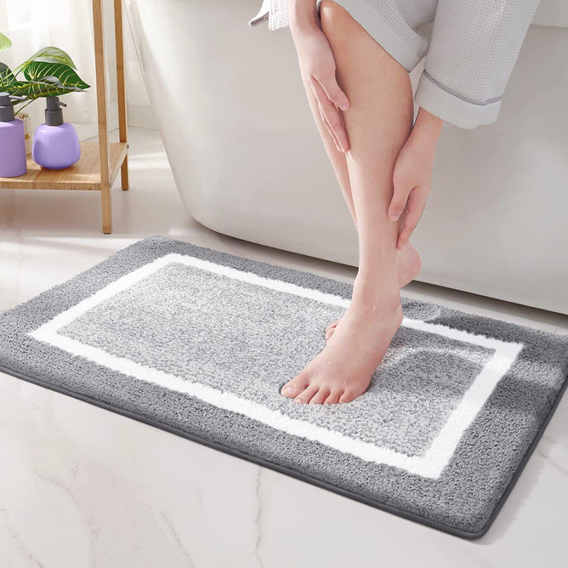Plush Anti-Slip Bath Mat LoungeYard — product view 3