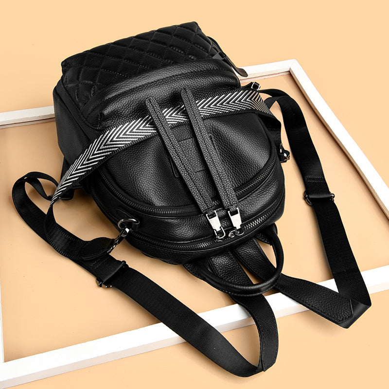 Versatile Quilted Backpack LoungeYard — product view 2