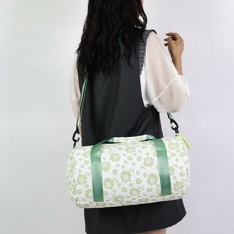 Floral Print Weekend Travel Duffle Bag LoungeYard — product view 1