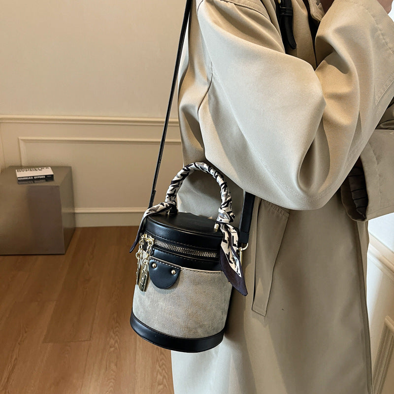 Fashionable Structured Bucket Bag LoungeYard — product view 3
