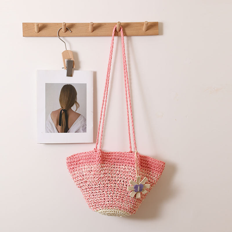 Fashionable and Handcrafted Handbag with Floral Accent LoungeYard — product view 6