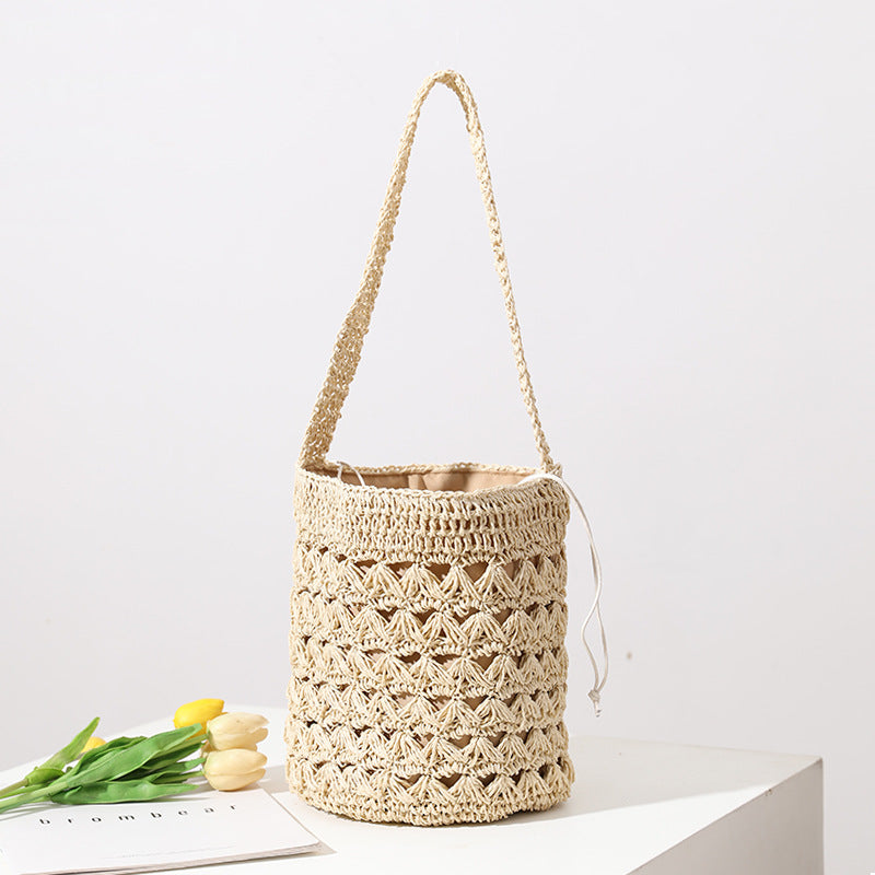 Handcrafted Macrame Shopper Bag LoungeYard — product view 1