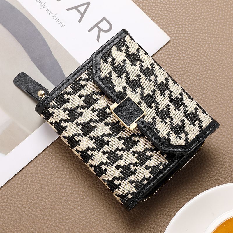 Textured Fabric Zip Wallet LoungeYard — product view 3