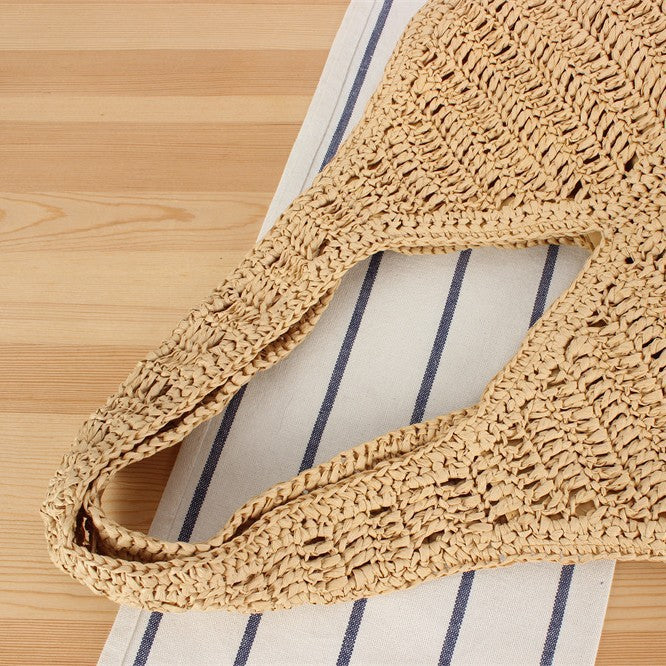 Handmade Macrame Tote Bag LoungeYard — product view 2