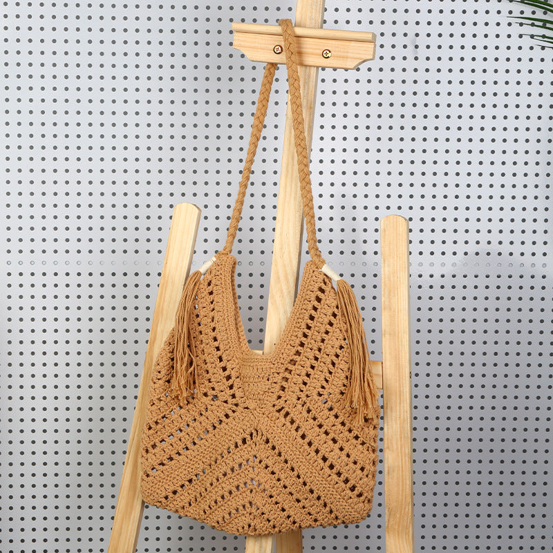 Crocheted Shoulder Bag LoungeYard — product view 6