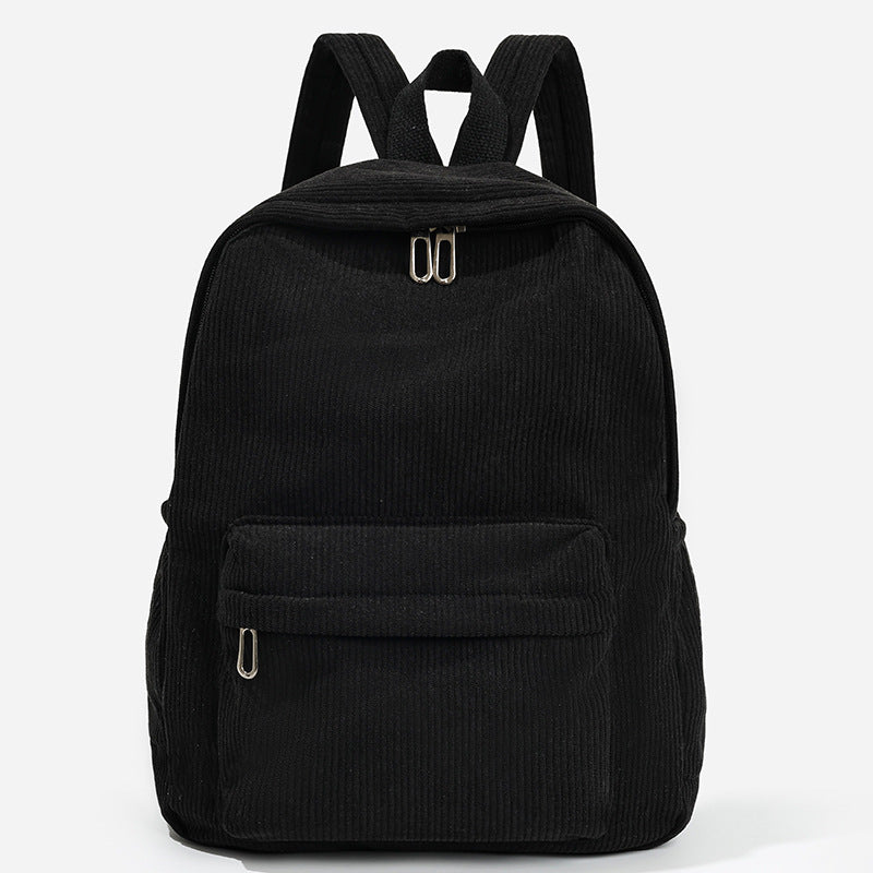 Textured Corduroy Backpack — product view 1