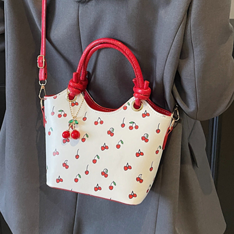 Cherry Patterned Handbag — product view 7