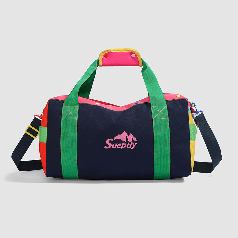 Vibrant Colorful Sports Duffle Bag LoungeYard — product view 6