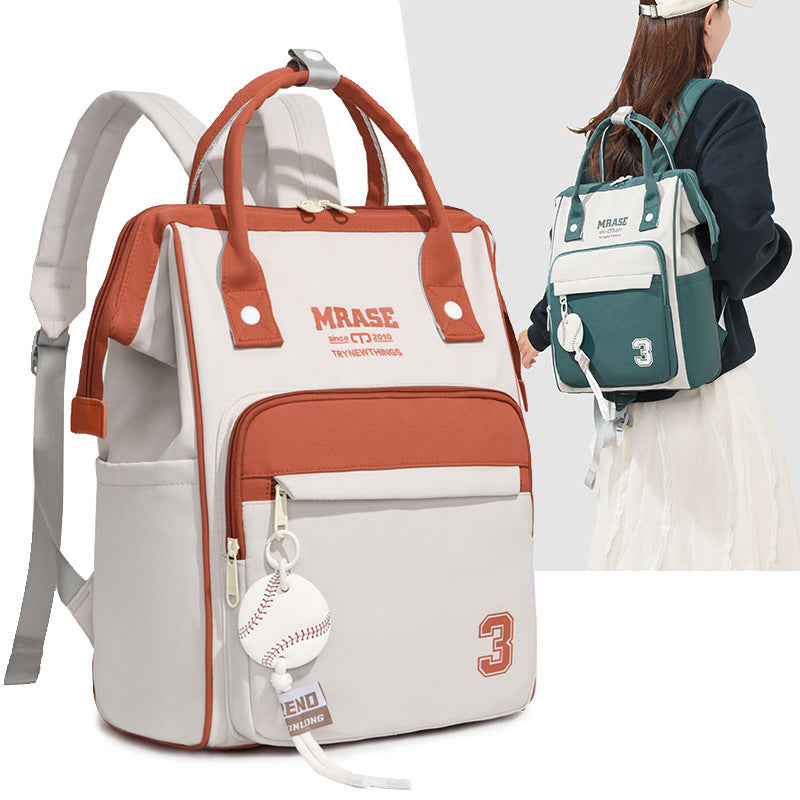 Sports-Inspired Multi-Pocket Backpack LoungeYard — product view 3
