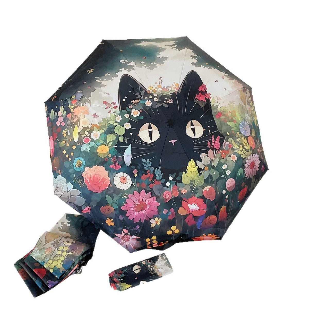 Women's Foldable Shoulder Bag with Colorful Design LoungeYard — product view 5