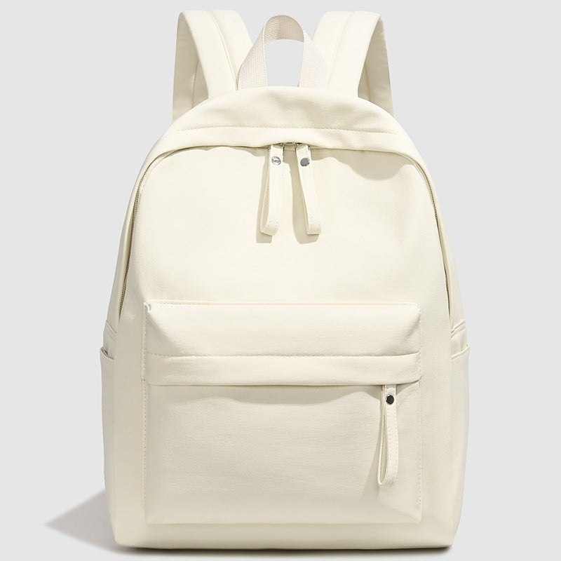 Premium Leather Backpack LoungeYard — product view 4