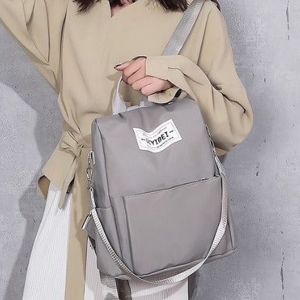 Colorful Geometric Pattern Backpack LoungeYard — product view 4