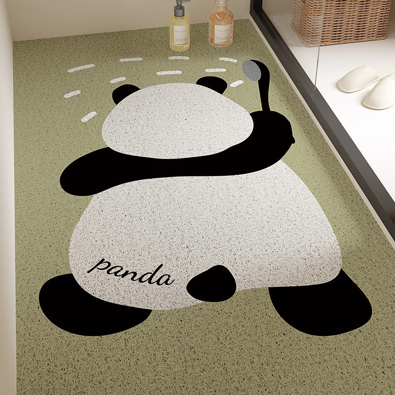 Cute Cartoon Panda Bath Mat — product view 3