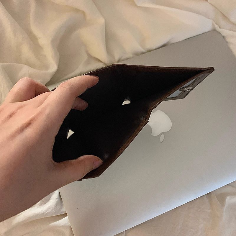 Elegant Textured Leather Wallet LoungeYard — product view 2