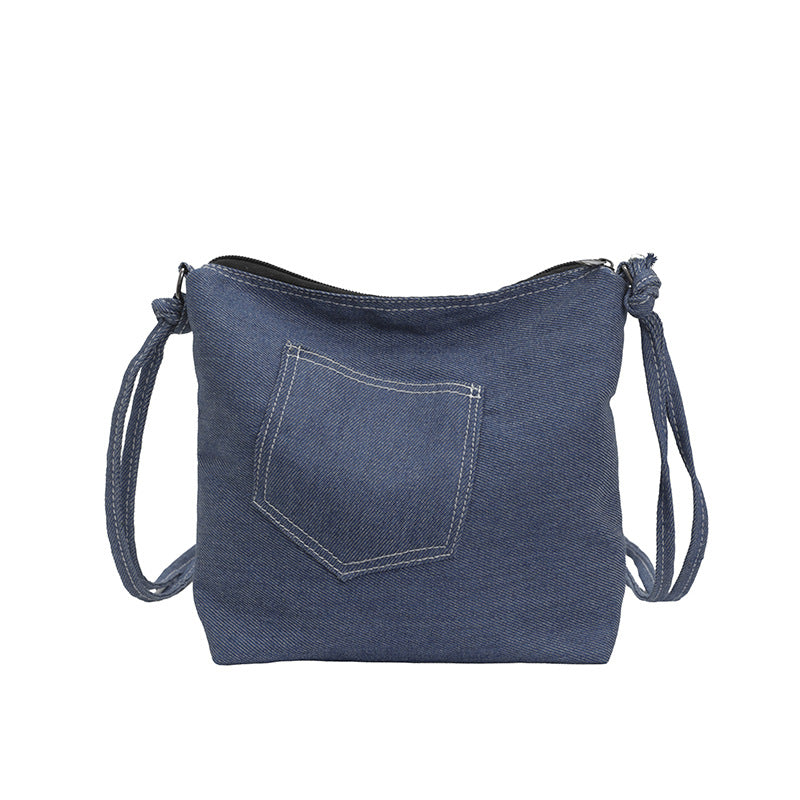 WoCasual Denim Crossbody Bag LoungeYard — product view 5