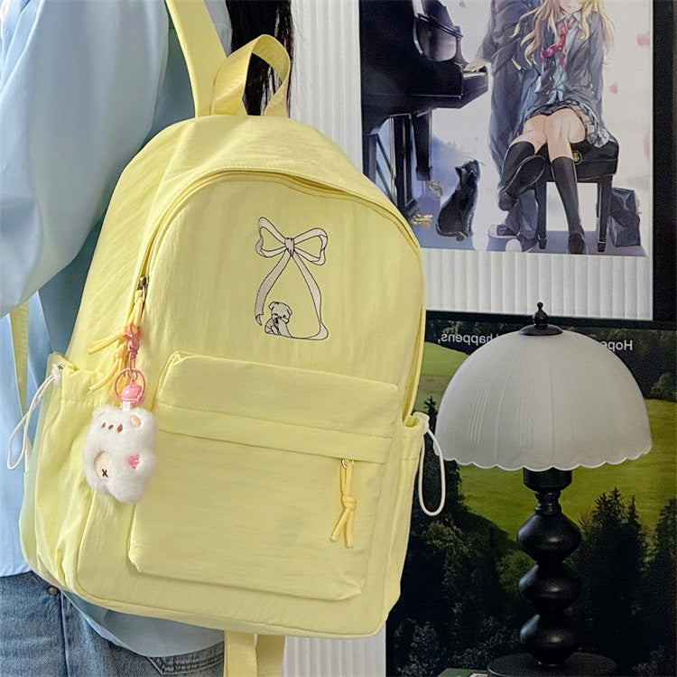Adorable Casual Backpack with Character Design LoungeYard — product view 3