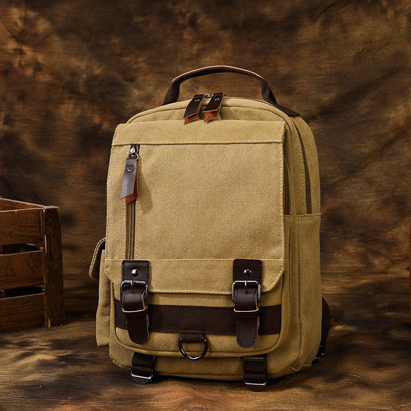 Versatile Canvas Messenger Bag LoungeYard — product view 7