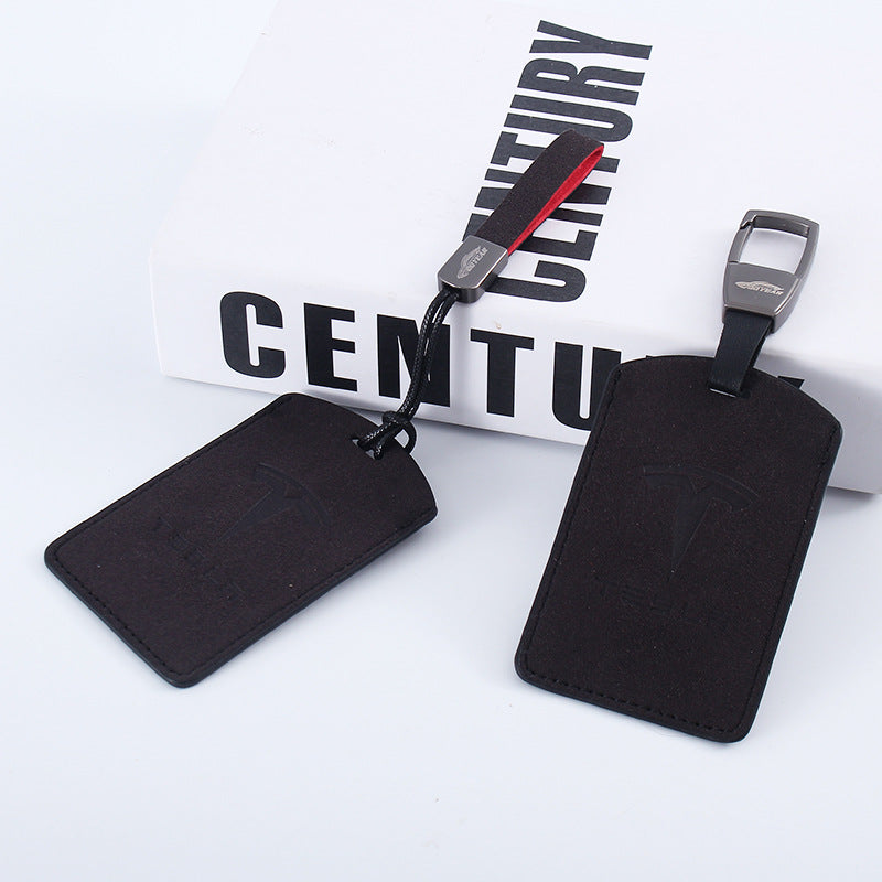 Leather Luggage Tag LoungeYard — product view 3