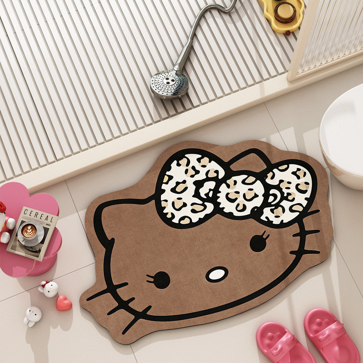 Cartoon-Themed Bath Mat — product view 4