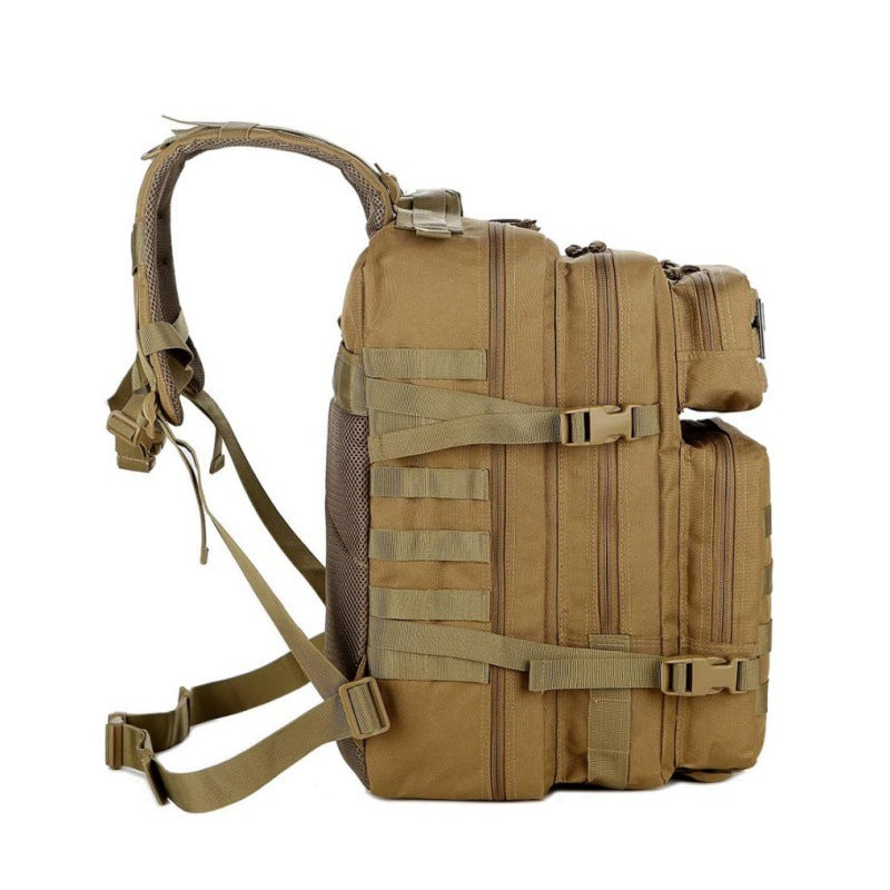 Tactical Backpack with Modular Compartment System and Reinforced Carry Handle LoungeYard — product view 3