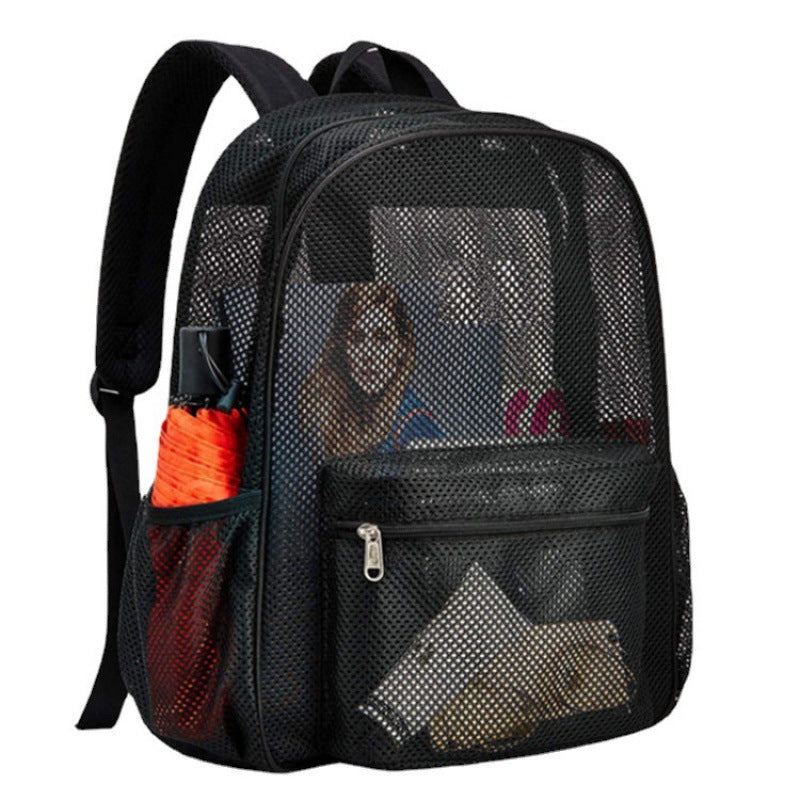 Breathable Mesh Backpack LoungeYard — product view 4