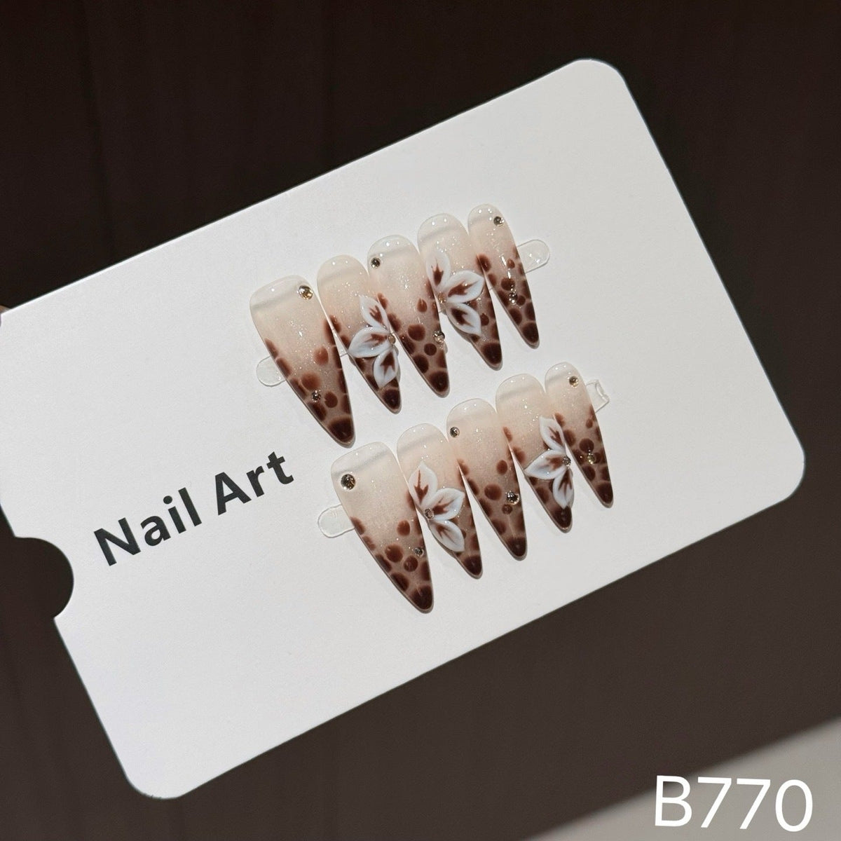 Artistic Floral Nail Tips — product view 2