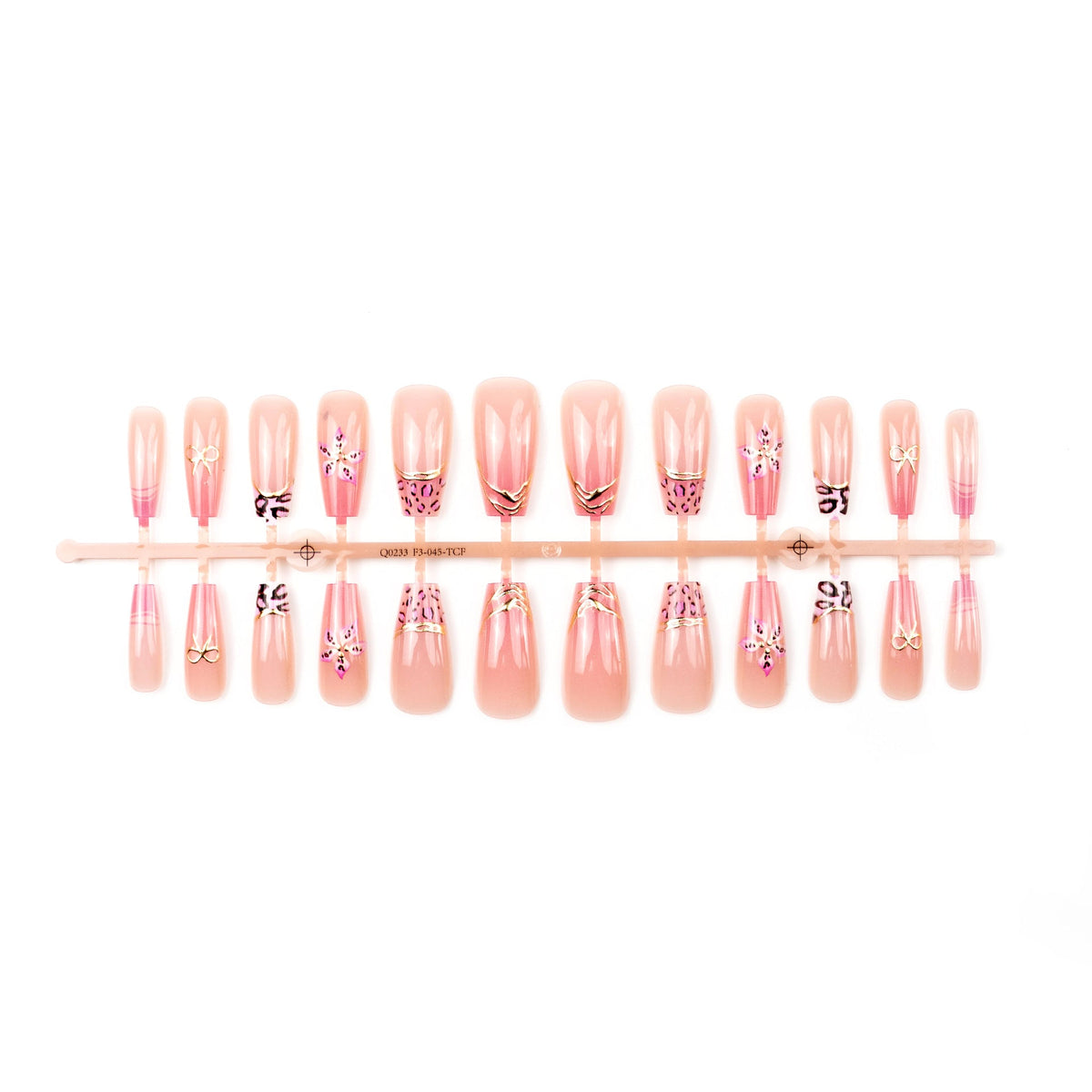 Decorative Floral Press-On Nails Set — product view 5