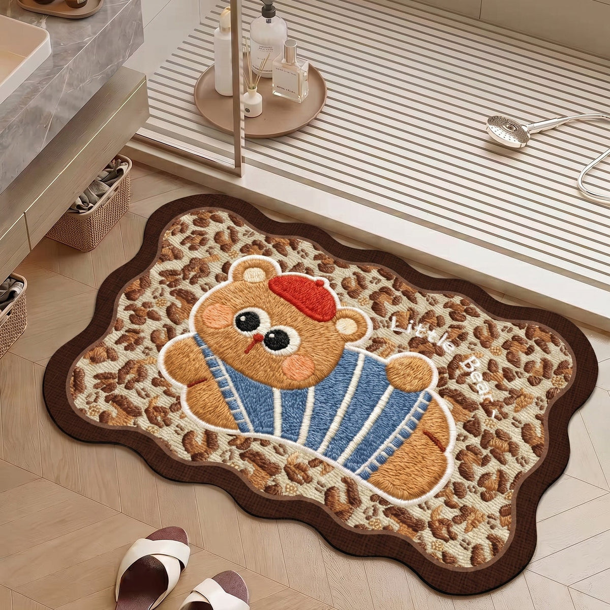Decorative Bathroom Mat LoungeYard — product view 6