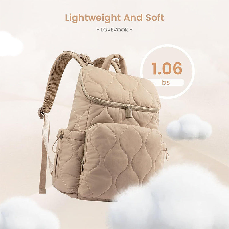 Quilt-Backpack with Additional Organizer LoungeYard — product view 3