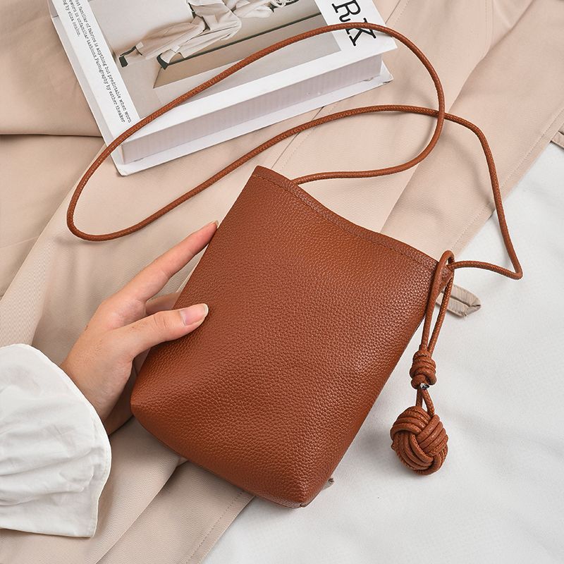 Crossbody Leather Mini Pouch LoungeYard — product view 1
